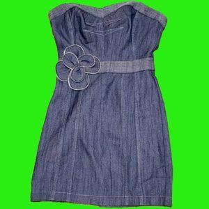 GRASS COLLECTIONS Strapless Mini